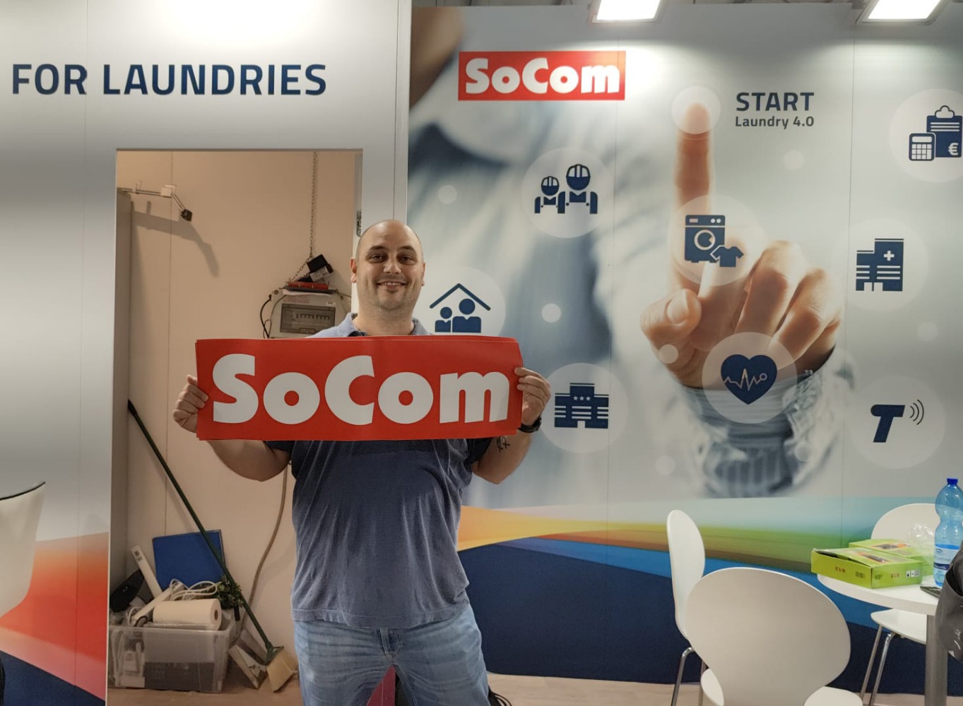 SoCom à l'ExpoDetergo 2026 à Milan – venez nous rendre visite !